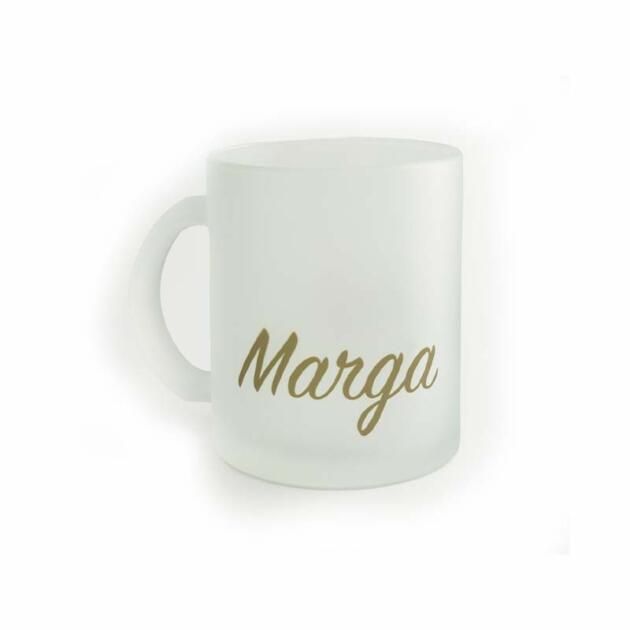 Taza de Cristal Personalizable