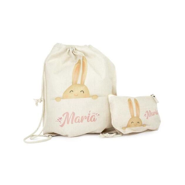 Pack Mochila Cuerdas + Neceser Personalizable